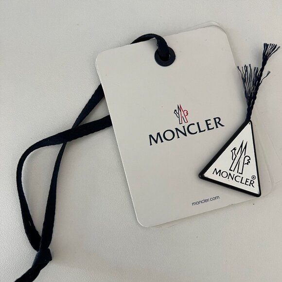 Authentic Moncler Parana Hooded Jacket / Size 00 / Ivory with blue lining - Picture 10 of 11